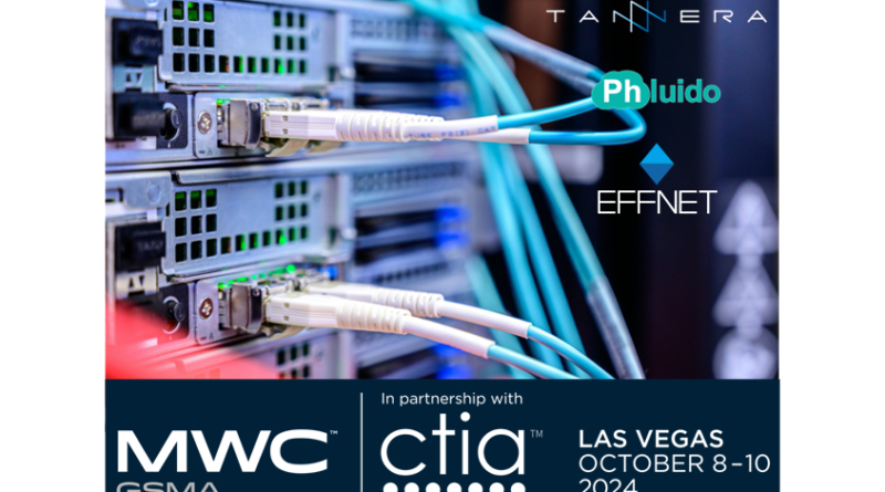 Effnet, Tannera and Phluido showcase their Cloud-Native Private 5G RAN Solution at MWC Las Vegas 2024